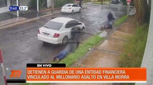 Detienen a guardia que habría ayudado a delincuentes | Telefuturo