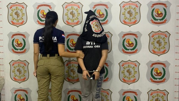 Capturan a joven sospechosa de rescatar a banda que realizó asalto de película en Asunción