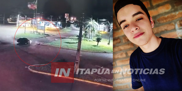 FALLECIÓ EL JOVEN INVOLUCRADO EN SINIESTRO VIAL EL DOMINGO EN HOHENAU - Itapúa Noticias