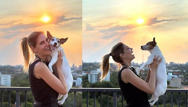Sanie López Garelli compartió la noticia de que su perrita quedó ciega - Teleshow