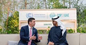 La Nación / Peña y su par emiratí analizan proyectos y acuerdo con Mercosur