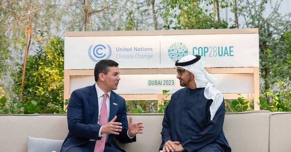 La Nación / Peña y su par emiratí analizan proyectos y acuerdo con Mercosur