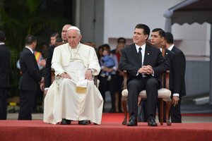 Cartes saluda al papa Francisco por su cumpleaños
