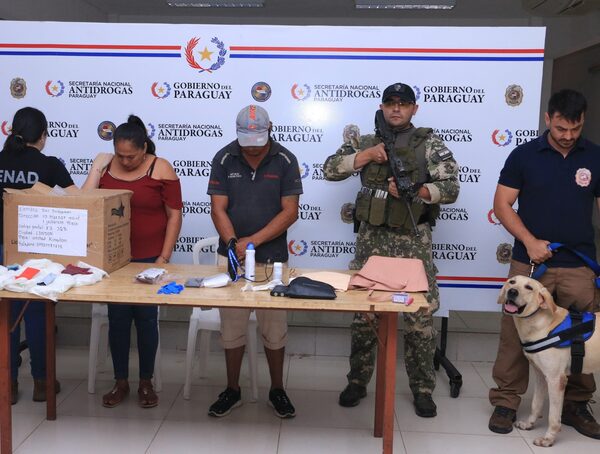 Detienen a dos personas que intentaban traficar cocaína en gel · Radio Monumental 1080 AM