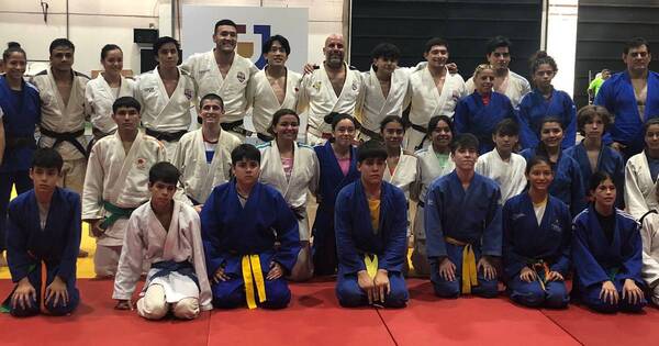 La Nación / Deportistas de judo del país se instruyen con voluntario japonés