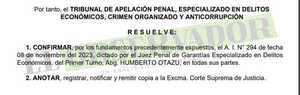 Cámara destraba causa sobre exsíndico de Quiebras y confirma su convocatoria a imposición de medidas