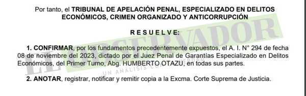 Cámara destraba causa sobre exsíndico de Quiebras y confirma su convocatoria a imposición de medidas