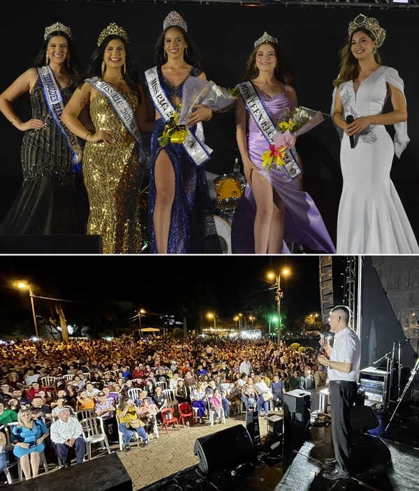 Multitudinaria presencia de público en la Serenata a Pedro Juan Caballero - Radio Imperio 106.7 FM