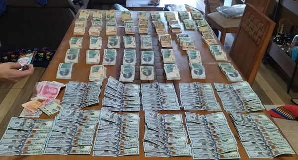 Caso DINAC: Incautan gran cantidad de billetes del poder de uno de los detenidos