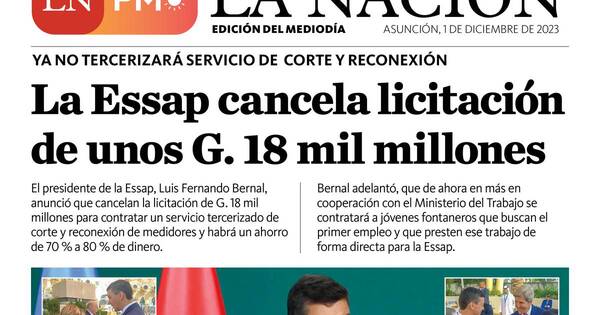 La Nación / LN PM: edición mediodía del 1 de diciembre