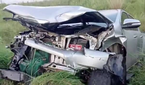 Sufrió terrible accidente por culpa de cuatro "cornudas"