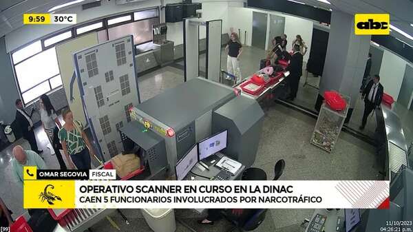 AUDIO: Operativo Scanner: Caen funcionarios de Dinac involucrados en envío de cocaína - A La Gran 7-30 - ABC Color