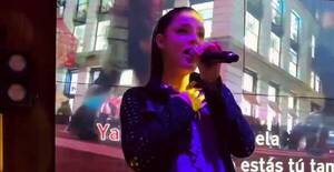 [VIDEO] ¡Mañami! Nadia Ferreira muestra su talento para el canto