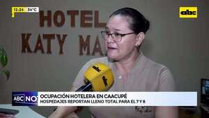 Video: ocupación hotelera en Caacupé - ABC Noticias - ABC Color