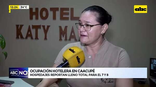 Video: ocupación hotelera en Caacupé - ABC Noticias - ABC Color