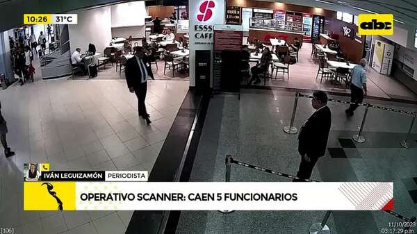 Operativo Scanner: caen 5 funcionarios - ABC Noticias - ABC Color