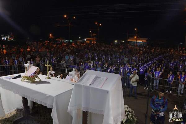 Continua el novenario a la Virgen de Caacupé en Futurista en su tercer día - Radio Imperio 106.7 FM