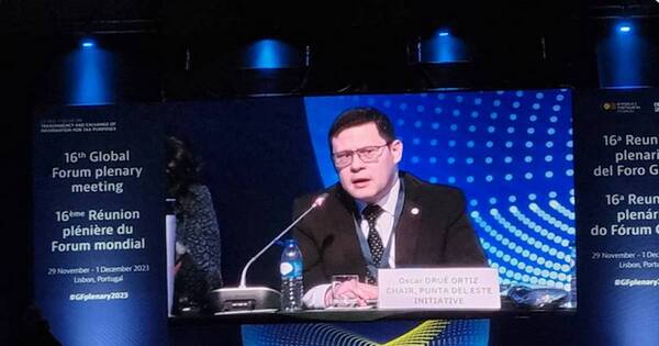 La Nación / Paraguay será sede de la reunión Plenaria del Foro Global sobre transparencia fiscal en el 2024