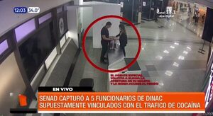 Funcionarios de Dinac implicados en envío de cocaína | Telefuturo
