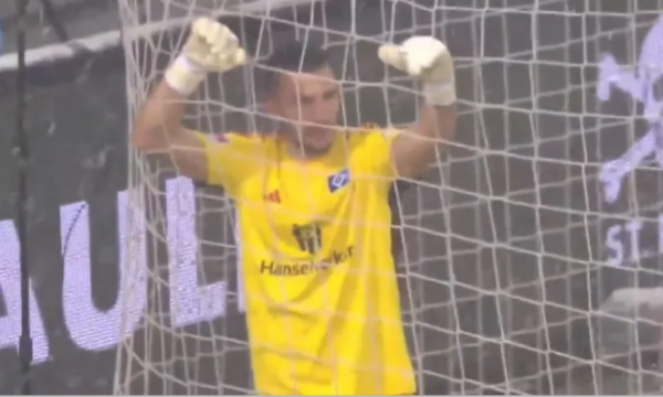 (VIDEO). ¿Qué le pasó al golero Daniel Heuer Fernandes?