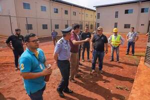 Ministro del Interior visitó nueva penitenciaría de Minga Guazú - ADN Digital