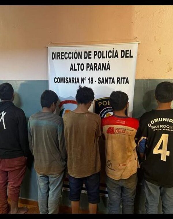 Capturan a grupo de indígenas tras robo en Santa Rita 