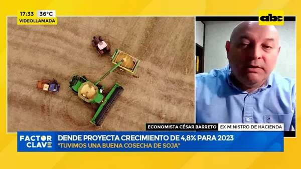 Video: Dende proyecta crecimiento de 4,8% para 2023 - Factor Clave - ABC Color