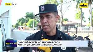 Caacupé: Policía no reporta robos, de todas maneras, piden estar atentos a descuidistas - ABC Noticias - ABC Color