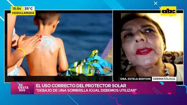 Video: el uso correcto del protector solar - Ensiestados - ABC Color