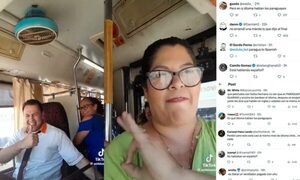 El video del “colectivo con aire” asunceno que se viralizó internacionalmente