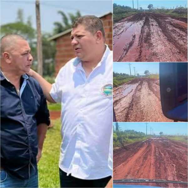 AUDIO: Piden al Gobernador salir de su oficina y mandar arreglar camino de Pedro Juan a Zanja Pytá