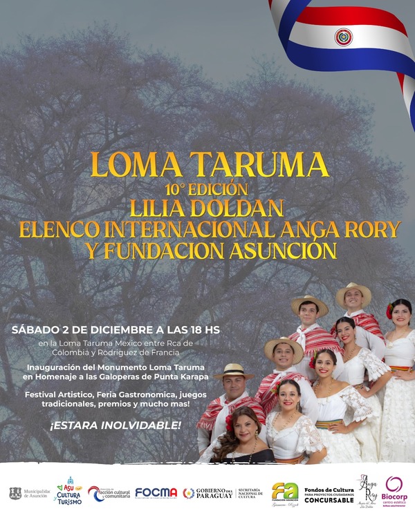Invitan al Festival Loma Taruma