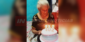 DOÑA ELIA ES ORIUNDA DE GENERAL ARTIGAS Y CUMPLIÓ 102 AÑOS - Itapúa Noticias