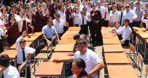 La Nación / Entregan más de 6.500 mobiliarios a instituciones educativas de Guairá