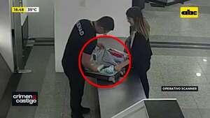 Operativo Scanner: ‘’Mula’' cae de forma insólita en aeropuerto - Crimen y castigo - ABC Color