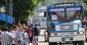  Anuncian liberación de horarios de los buses para viajes a Caacupé