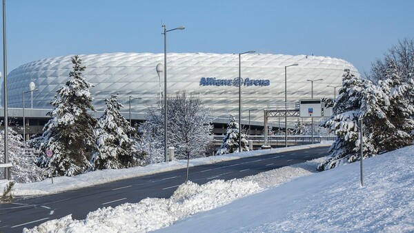 Bayern Múnich contra Union Berlin, suspendido por la nieve