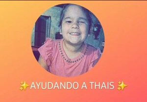 La pequeña Thaís nos necesita
