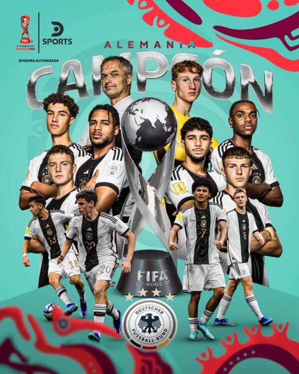 Alemania campeón del mundo en Sub 17