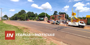 MUNICIPALIDAD DE TRINIDAD INSTALA SEMÁFOROS SOBRE RUTA PY06 - Itapúa Noticias