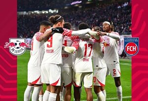 Leipzig domina al Heidenheim (2-1) y mete presión sobre Dortmund y Stuttgart
