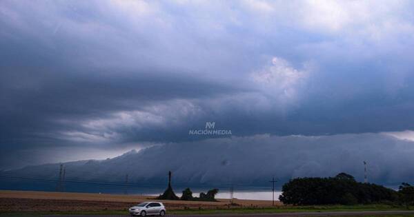 La Nación / Alerta por tormentas en varios puntos del país