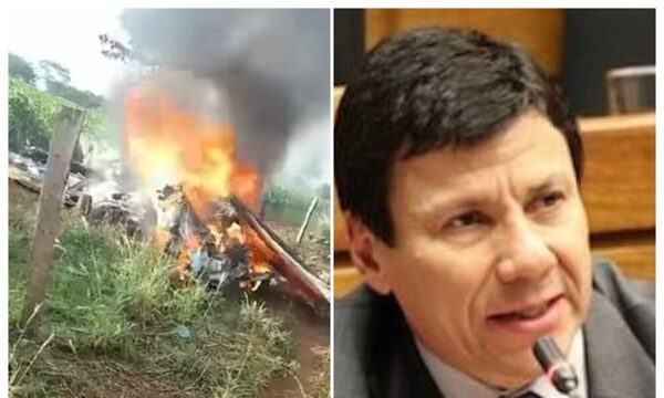 Reportan fallecimiento del diputado Walter Harms tras caída de avioneta