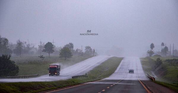 La Nación / Anuncian lluvias y tormentas eléctricas para casi todo el territorio nacional