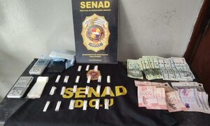 (VIDEO) Utilizaban fachada de lomitería para traficar cocaína cerca de la Basílica de Caacupé
