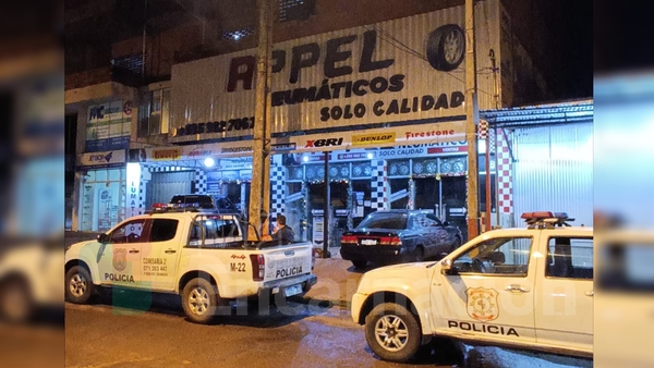 Hurtaron al menos Gs. 150 millones de una gomería en Encarnación