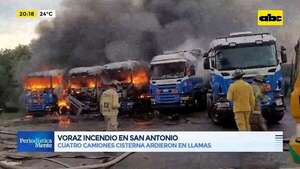 Video: voraz incendio en San Antonio - Periodísticamente - ABC Color