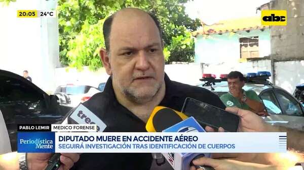 Video: Ministerio Público confirma identidad del diputado Walter Harms y demás fallecidos - Periodísticamente - ABC Color