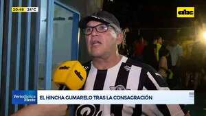 Video: el hincha gumarelo tras la consagración  - Periodísticamente - ABC Color