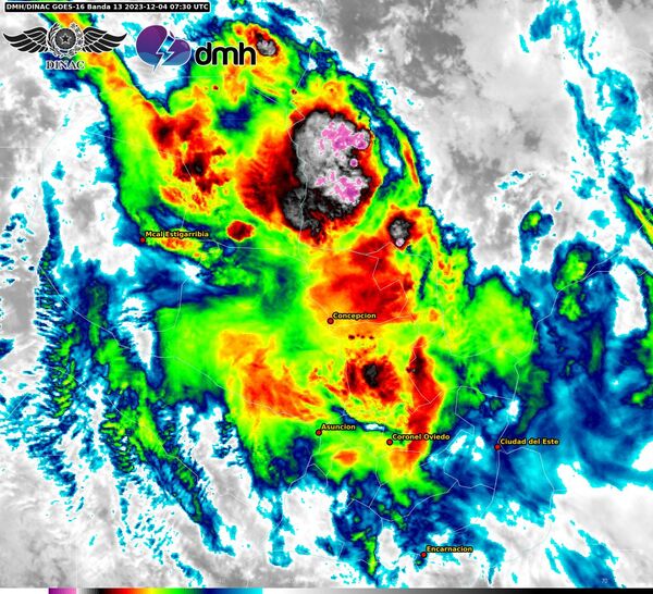 Diario HOY | Aviso de tormentas para ambas regiones del país